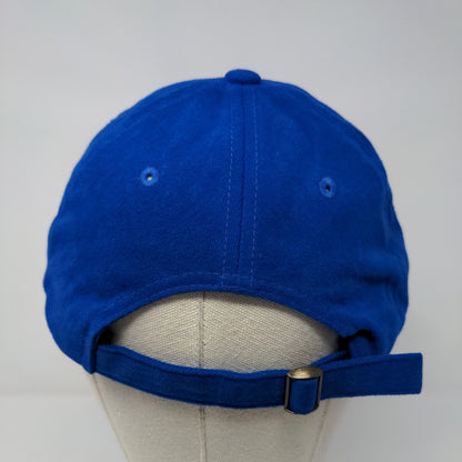 Blue Cross of Idaho Slideback Hat Blue OSFA Adjustable Vented Holes Sportsman