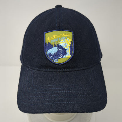 Yellowstone Eddie Bauer Patch Slideback Hat Blue One Size Adjustable