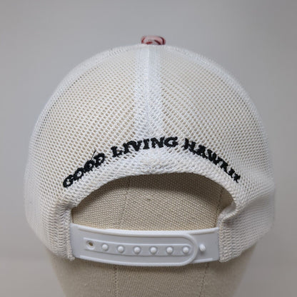 Good Living Hawaii Snapback Trucker Hat Multi OS Adjustable Mesh Back 6 Panel