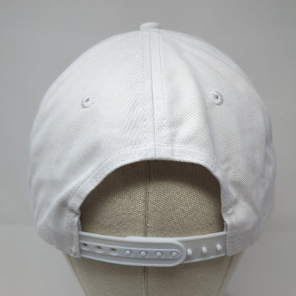 Watermelons Snapback Hat White One Size Adjustable Embroidered Solid