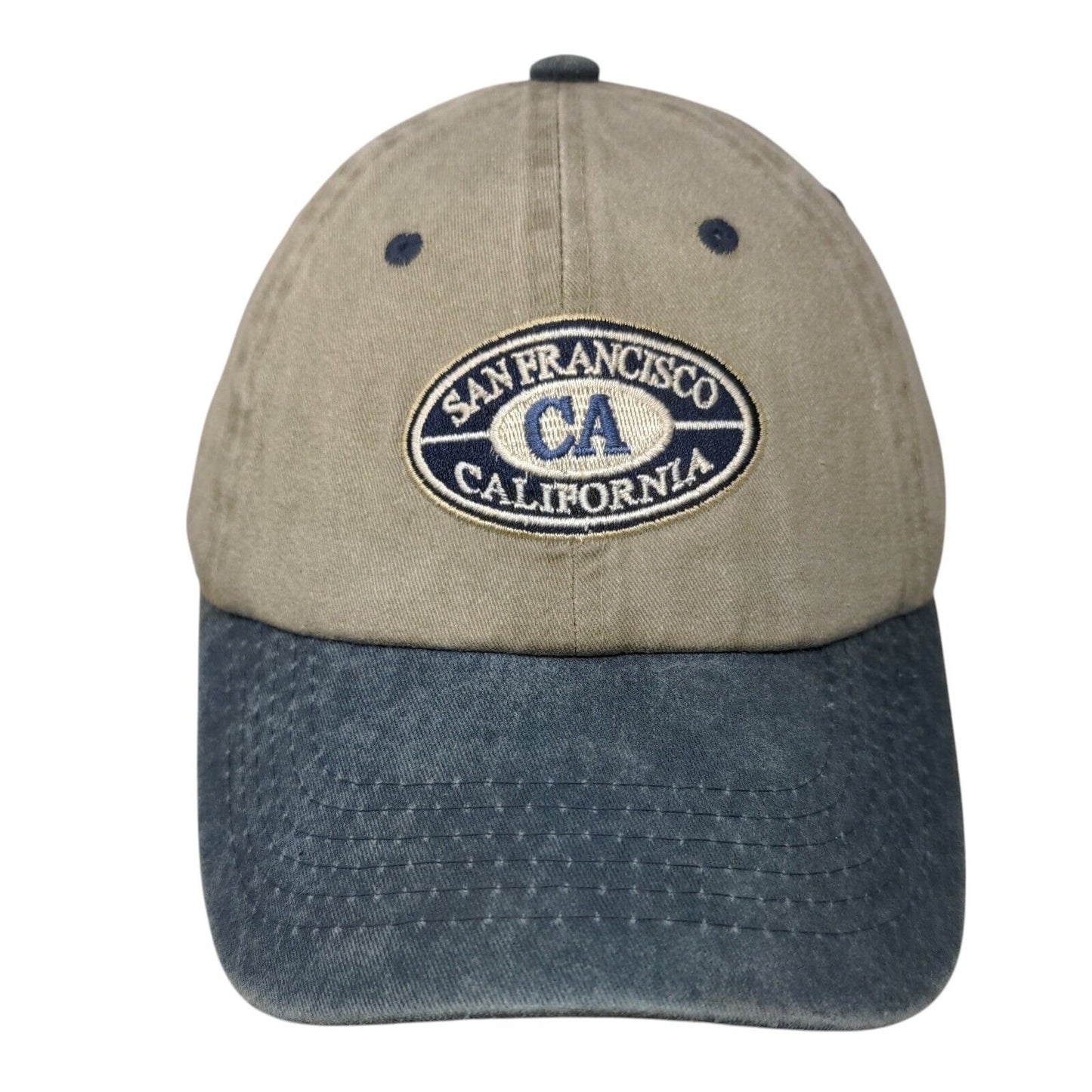 San Francisco California Slideback Hat Multicolor One Size Adjustable Cotton