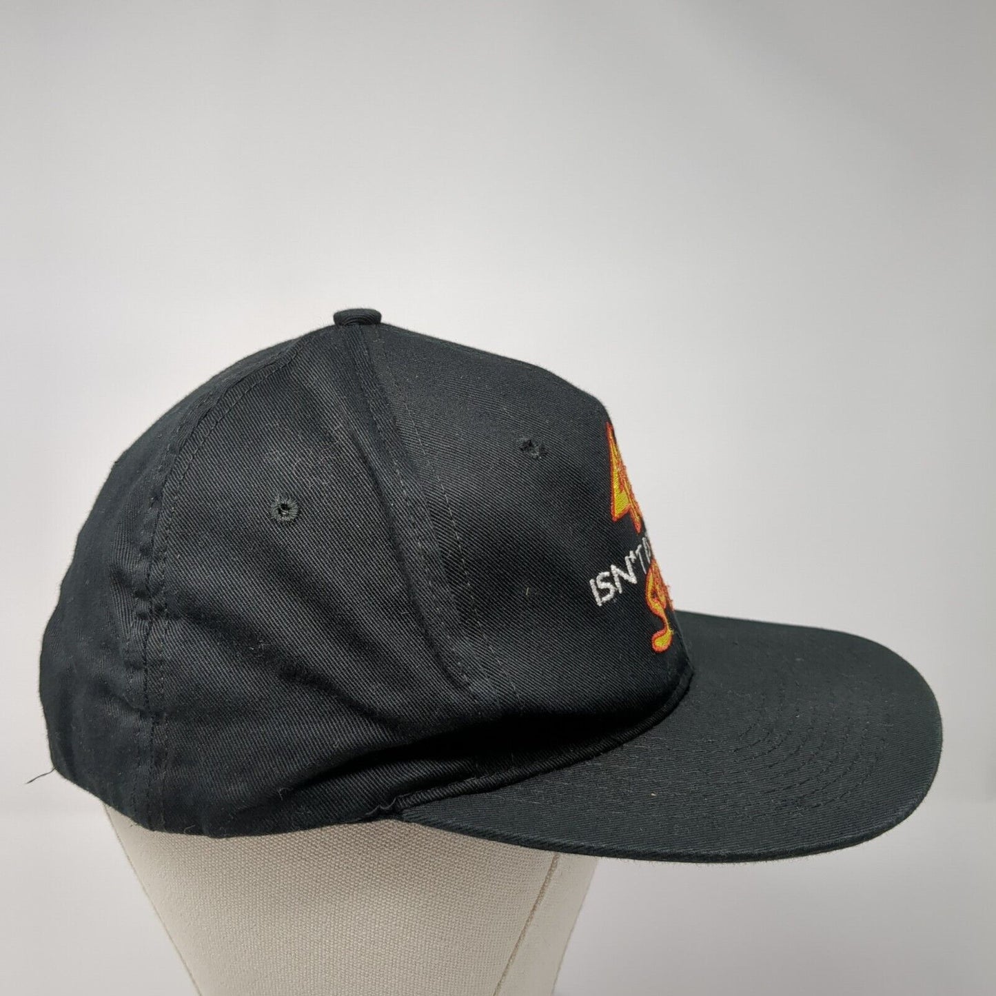 40 Isn't Usually This Sexy Snapback Hat Black OS Adjustable Embroidered Shoebox