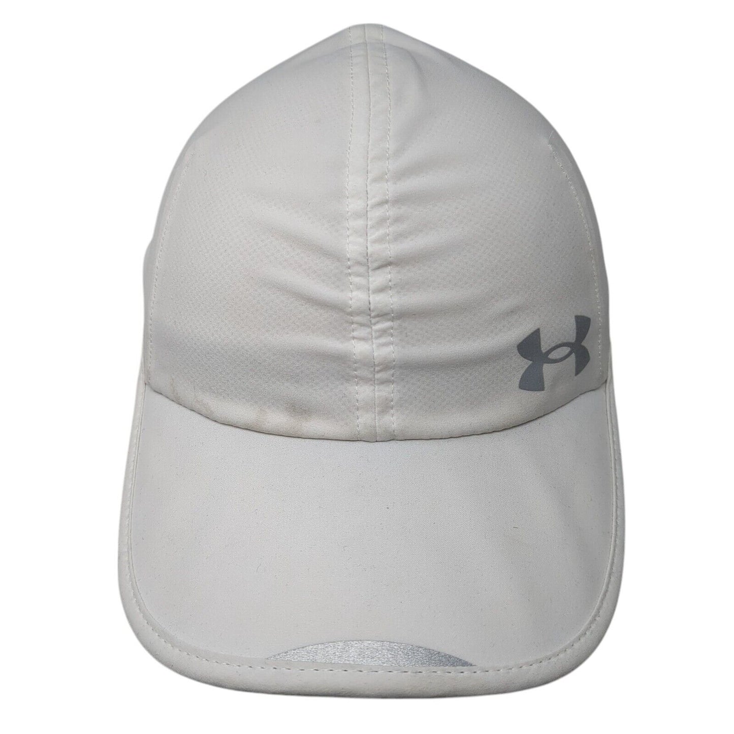 Under Armour Women's Strapback Hat White One Size Adjustable Bretahble Launch