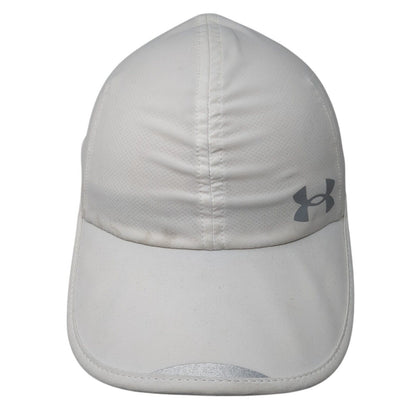 Under Armour Women's Strapback Hat White One Size Adjustable Bretahble Launch