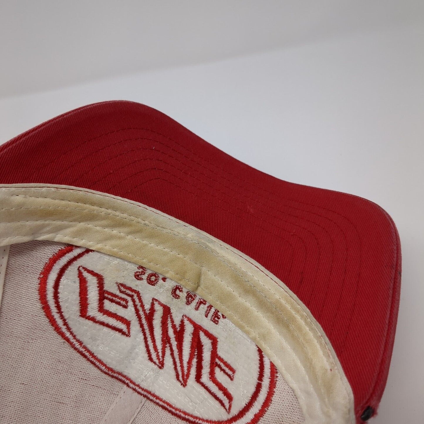 FMF So. Calif. Snapback Trucker Hat Red One Size Mesh Back Colorblock