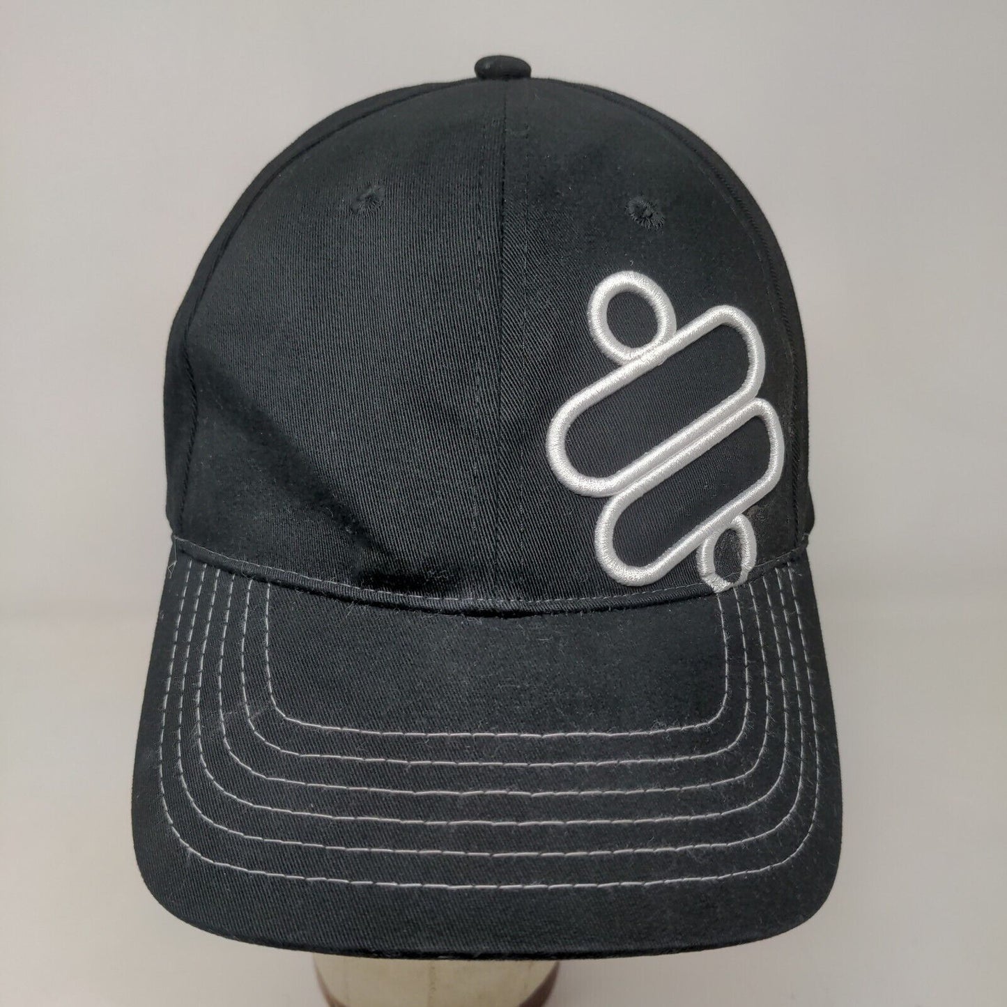 RideTech Men's Fitted Hat Black Size M/L Embroidered Logo Freeform Caps
