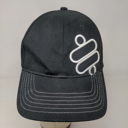 RideTech Men's Fitted Hat Black Size M/L Embroidered Logo Freeform Caps
