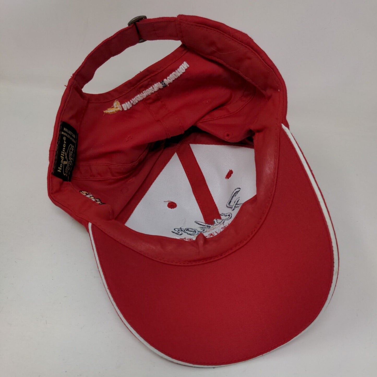 Fisher Chevrolet Yuma AZ Slideback Hat Red One Size Embroidered 6 Panel