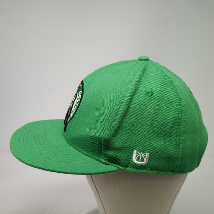 Boston Celtics NBA Ultra Game Cap Green One Size Snapback Graphic Underbrim Hat