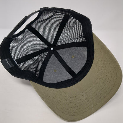American Original Patch Snapback Trucker Hat Brown One Size Richardson