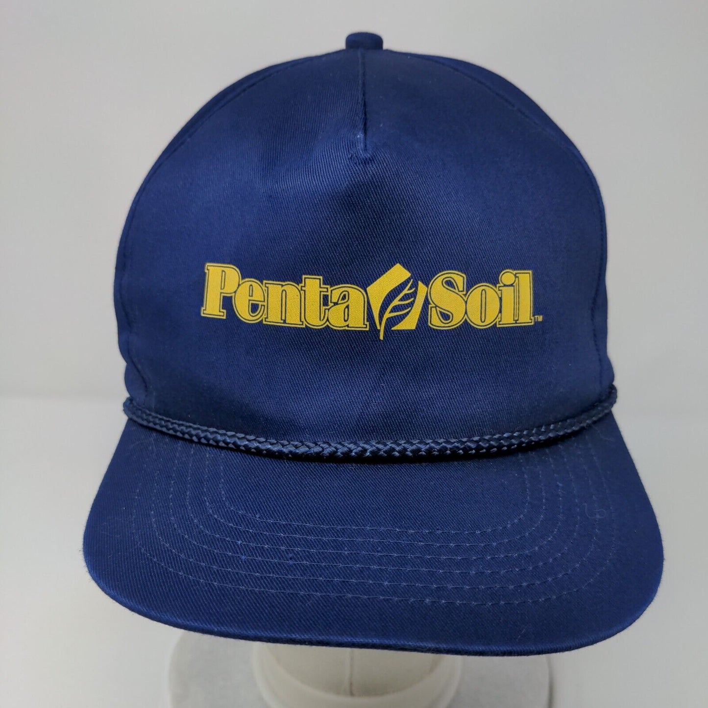 Penta Soil Snapback Rope Hat Blue OSFA Adjustable Solid Vent Holes