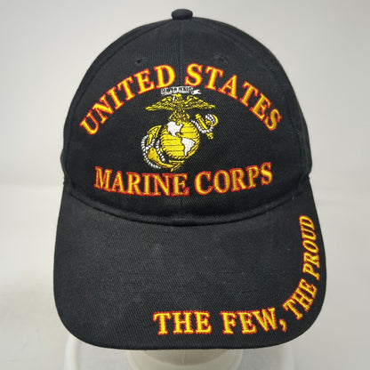 Eagle Emblems Baseball Cap Black One Size US Marine Corps The Few The Proud Hat