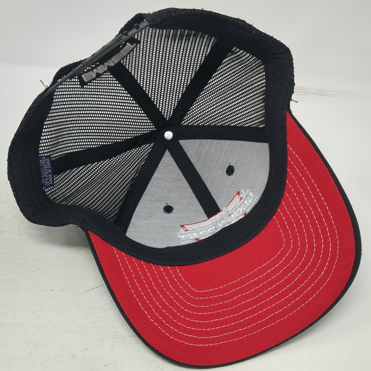 Black Trucker Hat One Size Tractor Supply Co 85th Anniversary Mesh Snapback
