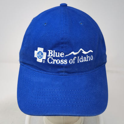 Port & Company Blue Cross of Idaho Baseball Cap Blue One Size Slideback Cotton
