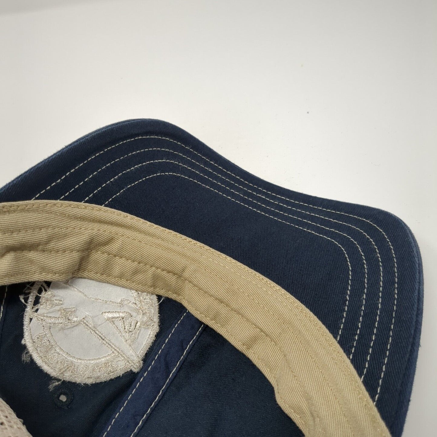 Fly Over State Rural Route Proud Snapback Trucker Hat Blue One Size