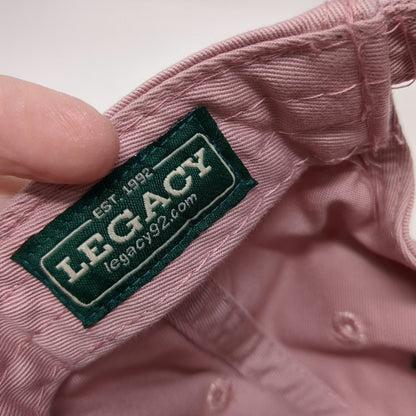 Legacy Baseball Cap Pink One Size Redfish Lake Lodge Idaho Cotton Strapback Hat