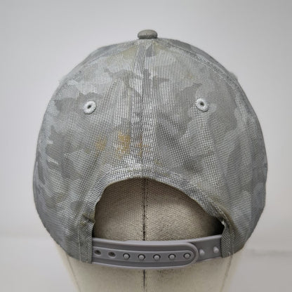 Vermeer Snapback Hat Gray Camo One Size Industrial Logo Polyester Adjustable