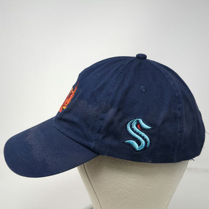 Alaska Airlines Snapback Blue Hat One Size Phoenix Seattle Kraken Embroidered