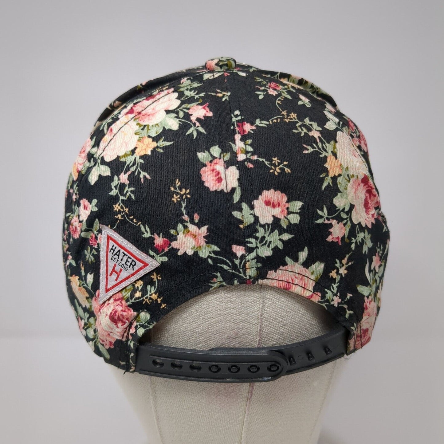 Hater Est 2012 Snapback Hat Multicolor OS Adjustable Floral Print Vented Holes