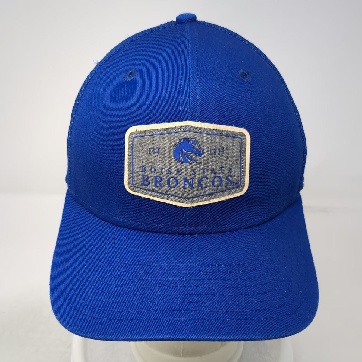 Boise State Broncos NCAA New Era Trucker Hat Blue OSFM Snapback Mesh 9SEVENTY