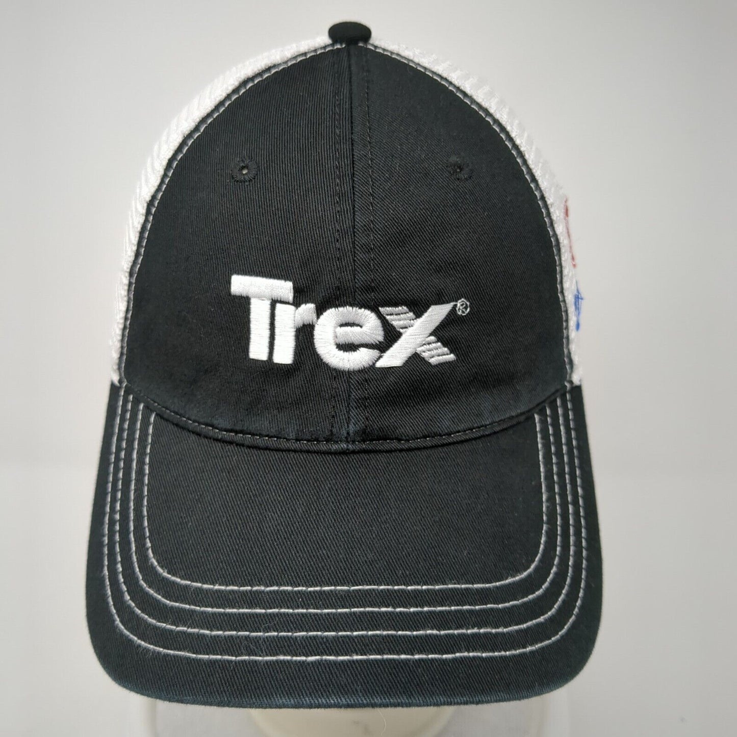 Trex 84 Lumber Snapback Trucker Hat Black M/L Adjustable Mesh Back Richardson