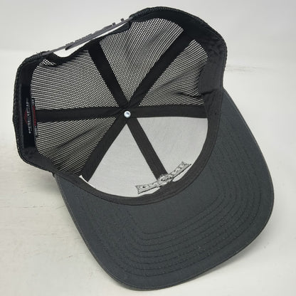 Pacific Headwear Trucker Hat Gray One Size Inland Crane Mesh Snapback Industrial