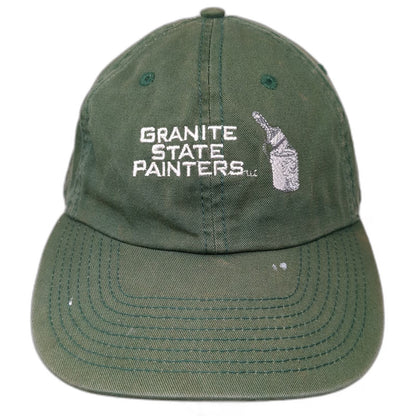 KNP Baseball Cap Green One Size Granite State Painters Cotton Adjustable Hat