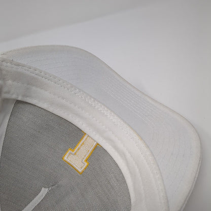 Letter I PGA Golf Management Snapback Hat White One Size Adjustable Pukka