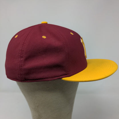 Nike True Dri Fit Men's Fitted Hat Purple Yellow Size M/L Embroidered Polyester