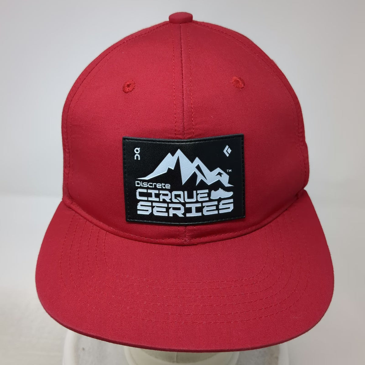 Discrete Snapback Red One Size Hat Cirque Series Black Diamond On Sun Valley