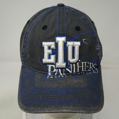Eastern Illinois Panthers NCAA The Game Cap Hat Gray Blue White One Size Logo