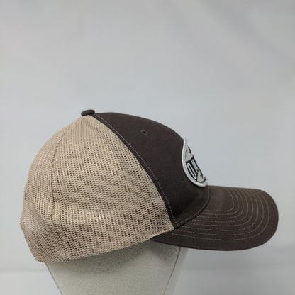Onager Miticide Snapback Mesh Back Trucker Hat Brown One Size Richardson