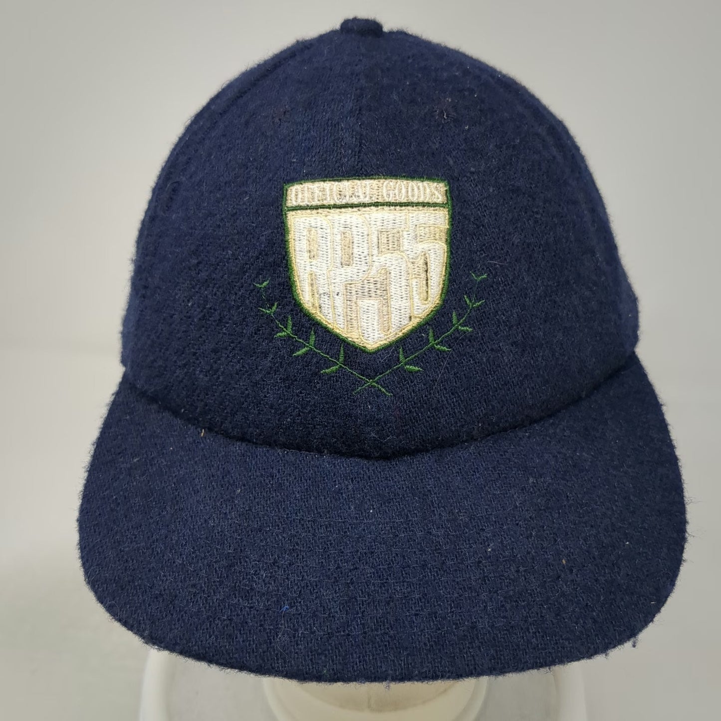 Blue Baseball Cap One Size Wool Slideback Reynolds & Perry Official Goods Hat