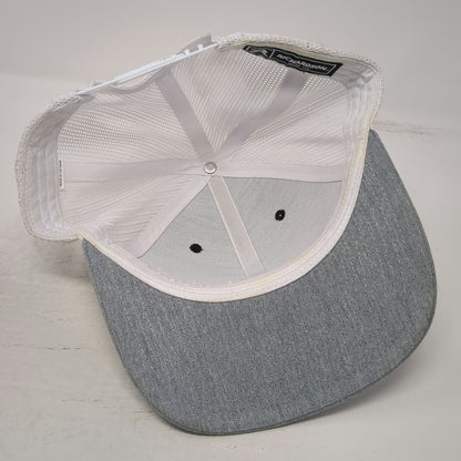 Richardson Trucker Hat Black Gray White One Size Ferris Logo Mesh Back Snapback