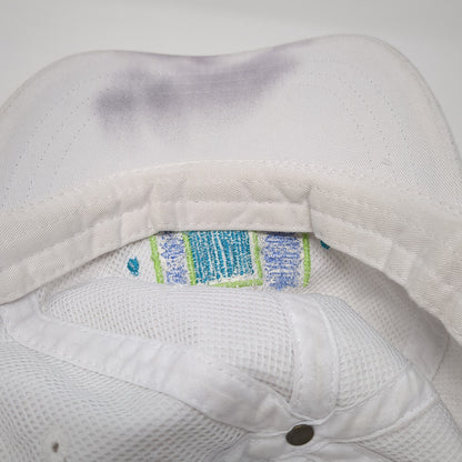 Andabeautytoyou Slideback Baseball Cap White OS Adjustable Embroidered Adams