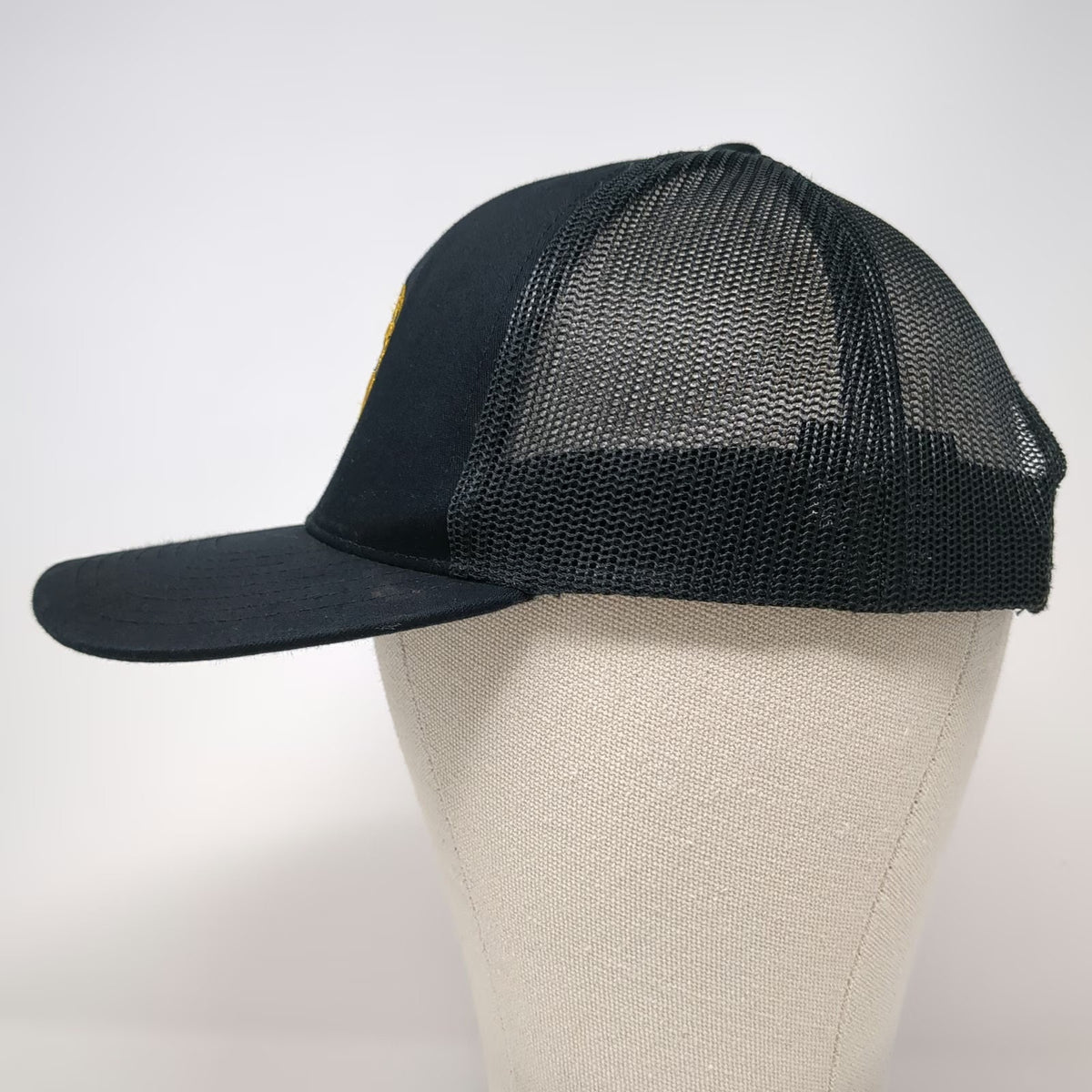 Pacific Headwear Trucker Hat Black One Size Herman Goldner Co Inc Mesh Snapback