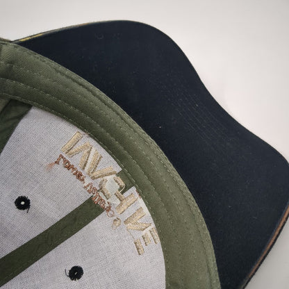 Otto Baseball Cap Black Camo One Size Lower Valley Machine Shop Inc Logo Hat