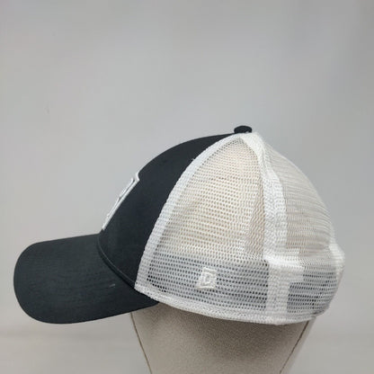 ABBQ Snapback Mesh Back Trucker Hat Multi One Size Embroidered Colorblock