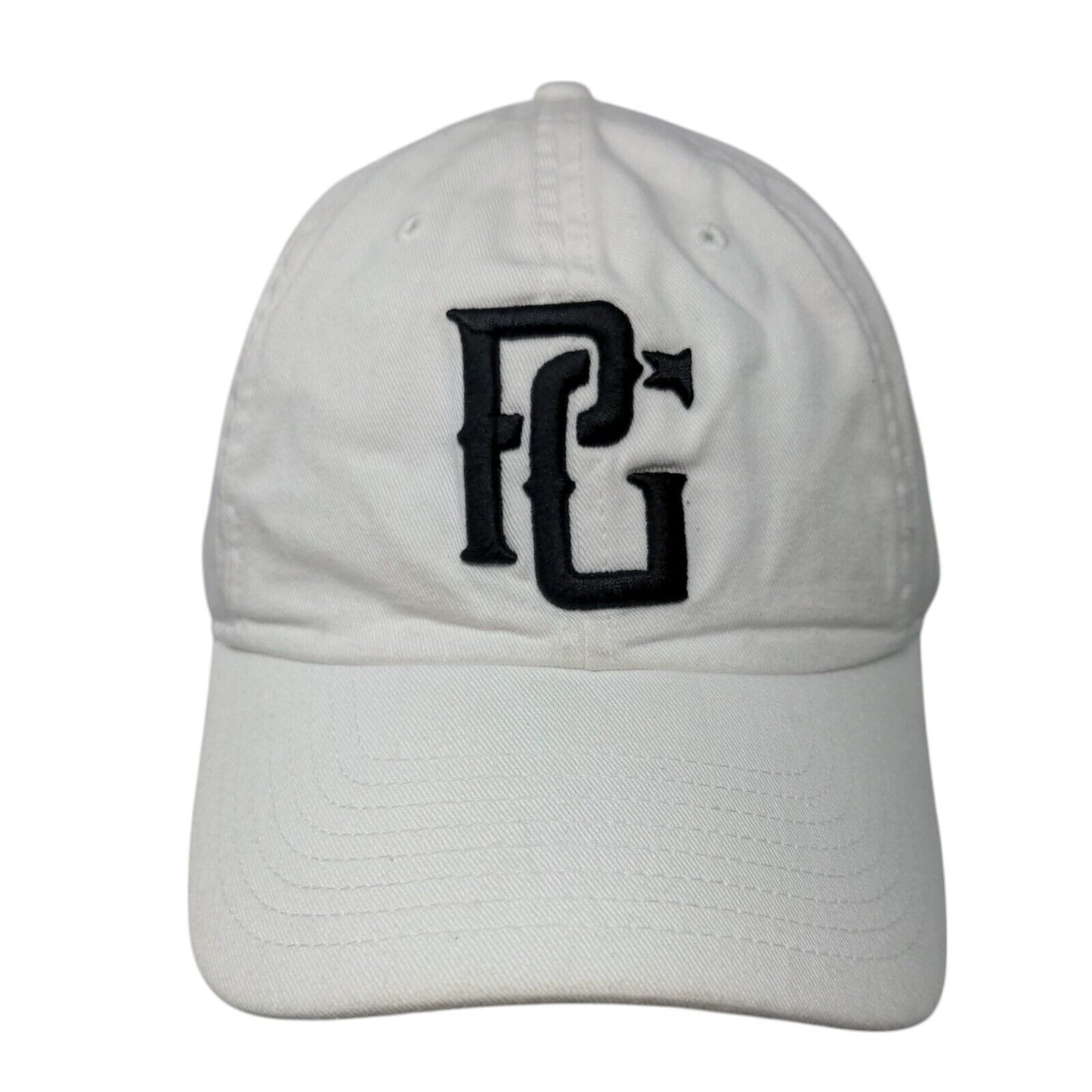 PG Perfect Game Slideback Hat White OSFA Adjustable Embroidered