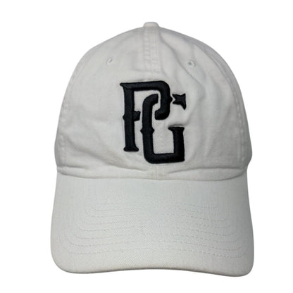 PG Perfect Game Slideback Hat White OSFA Adjustable Embroidered