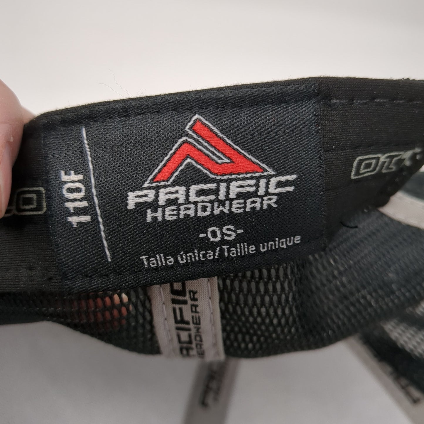 JCSAF Snapback Mesh Back Trucker Hat Gray One Size Pacific Headwear