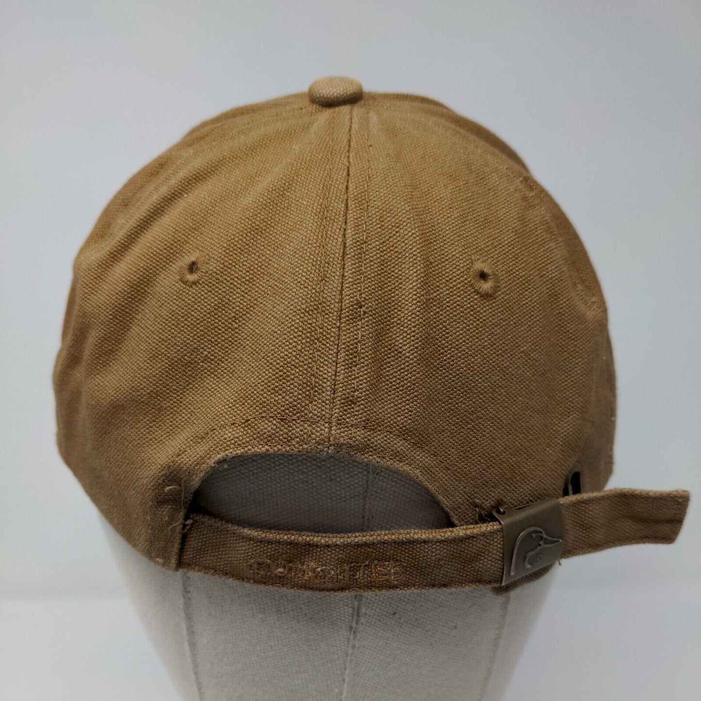 Ducks Unlimited Slideback Hat Tan OSFA Adjustable Embroidered Avery