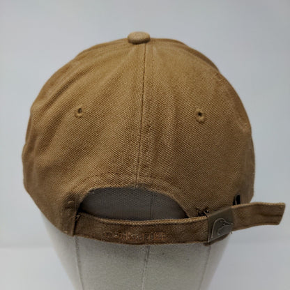 Ducks Unlimited Slideback Hat Tan OSFA Adjustable Embroidered Avery