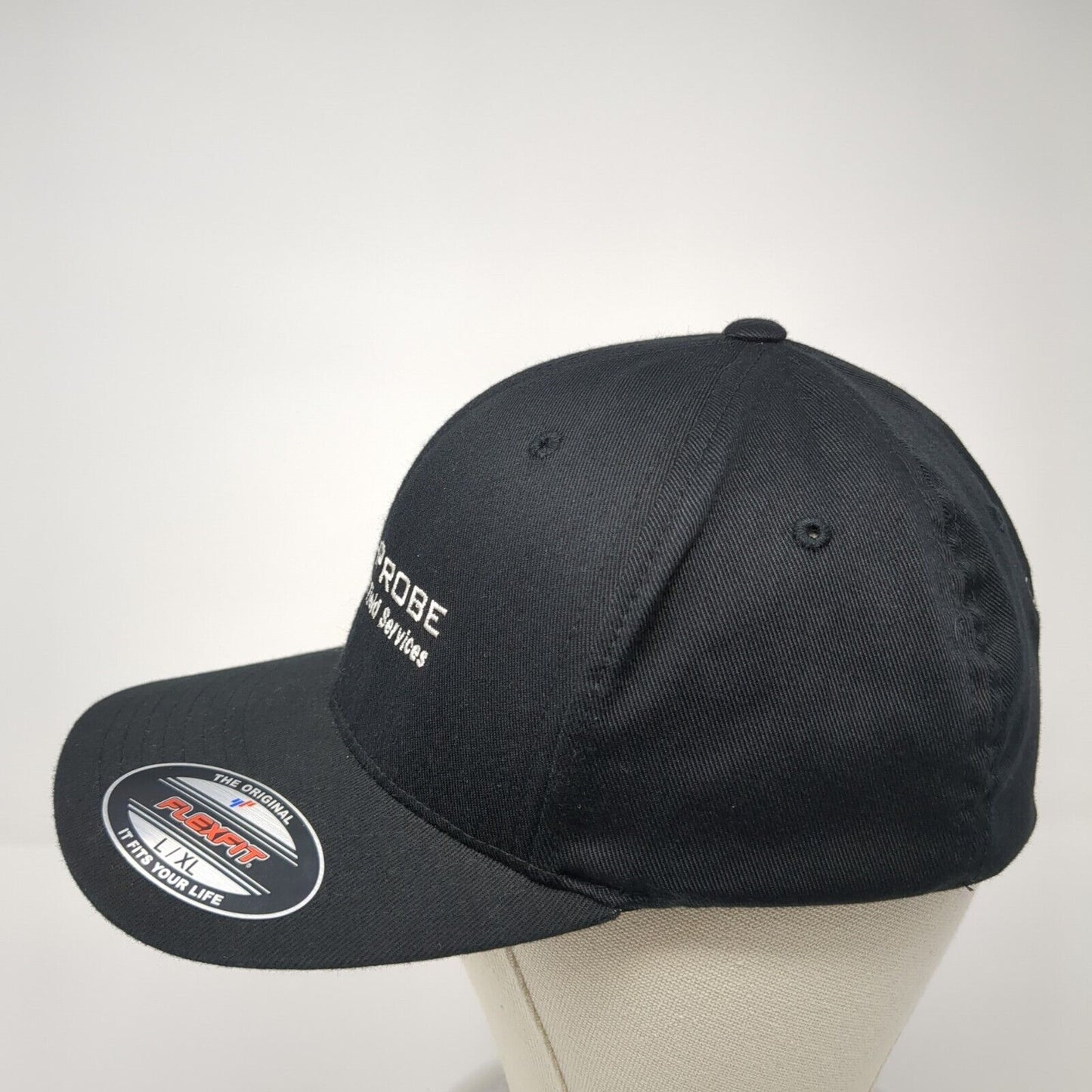 Earth Probe Fitted Hat Black L/XL Embroidered Flexfit Port Authority