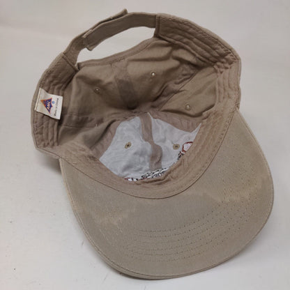 Florida's Blood Centers Strapback Hat Tan One Size Local Heroes Saving Lives