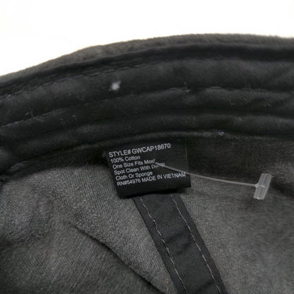 MAMA Slideback Hat Gray OSFM Embroidered Logo Adjustable 6 Panel