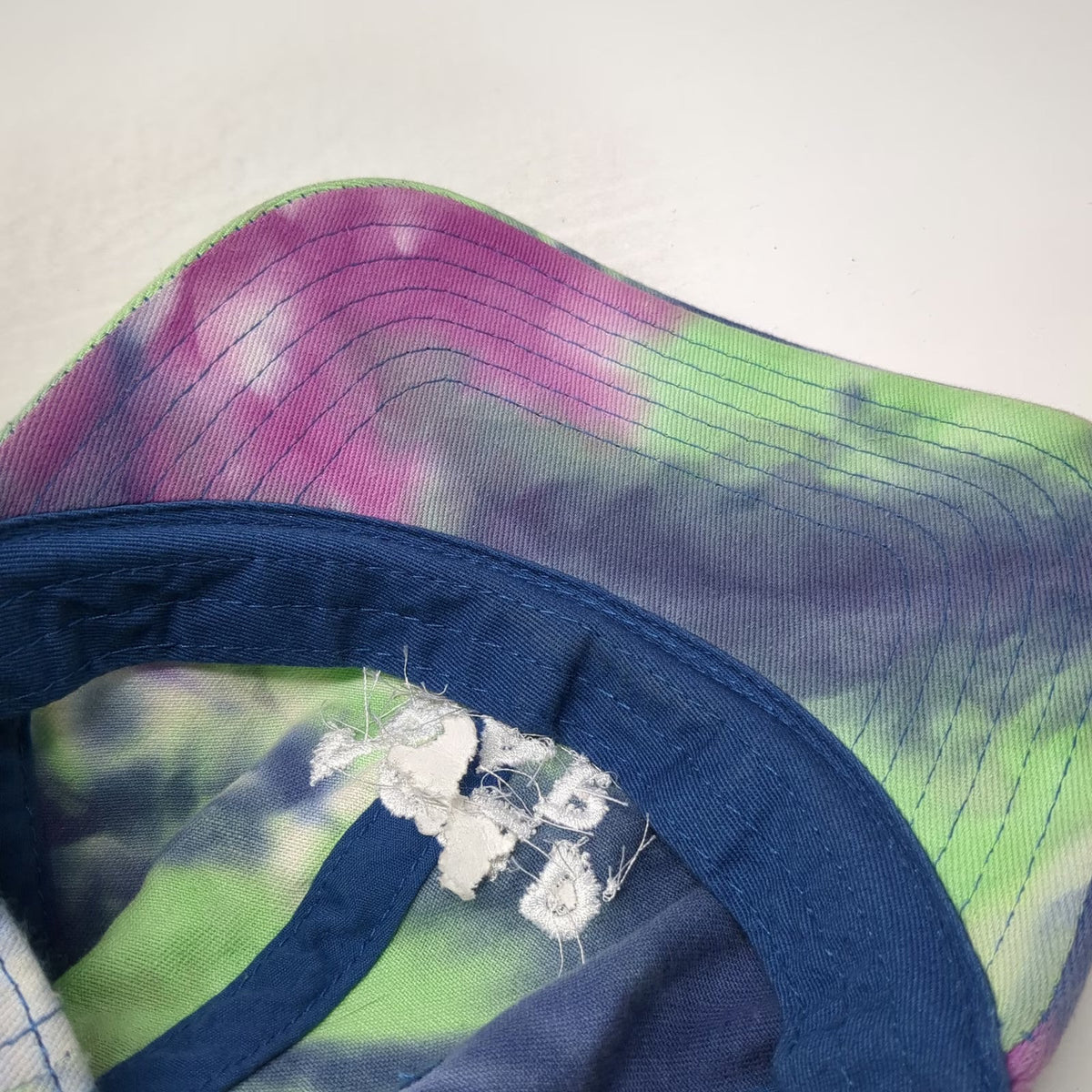 Sportsman Baseball Cap Blue Green Purple Tie-Dye Acid Rap Chance One Size Hat