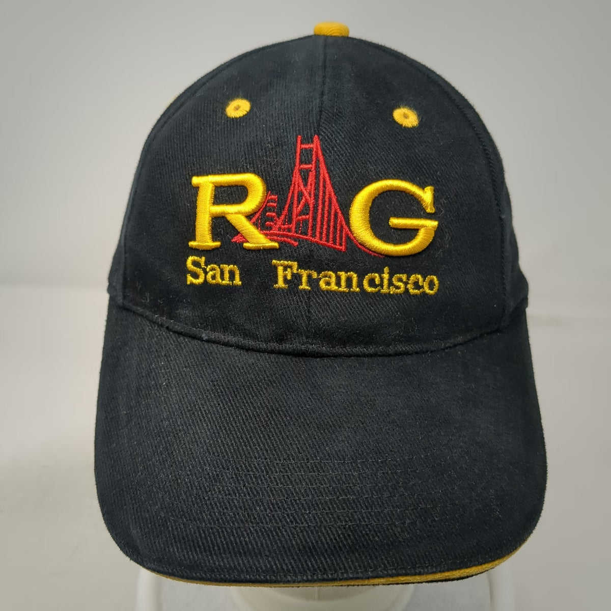 Medatrade Intl Baseball Cap Black One Size San Francisco RAG Golden Gate Hat