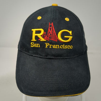 Medatrade Intl Baseball Cap Black One Size San Francisco RAG Golden Gate Hat