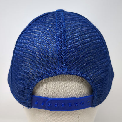 Volume Premium Programs Blue Trucker Hat One Size California Service Tool Mesh
